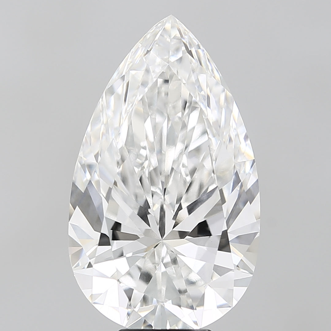 Pear 8.51ct F VVS2 EX EX None IGI - LG687505089