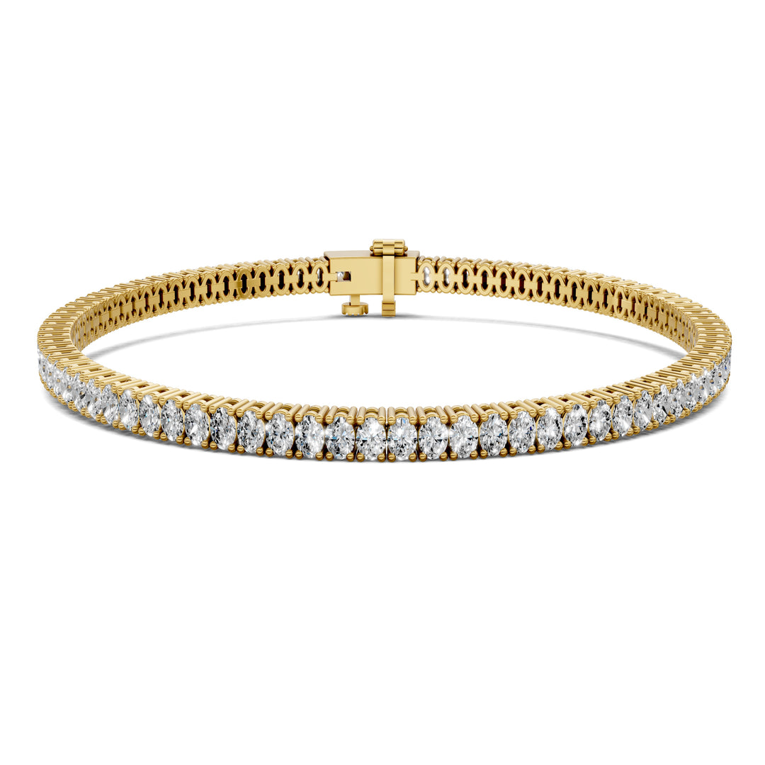 Oval Tennis Bracelet (3.5 TCW)