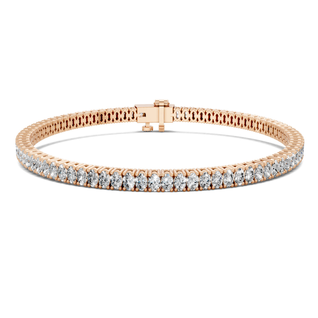 Oval Tennis Bracelet (3.5 TCW)