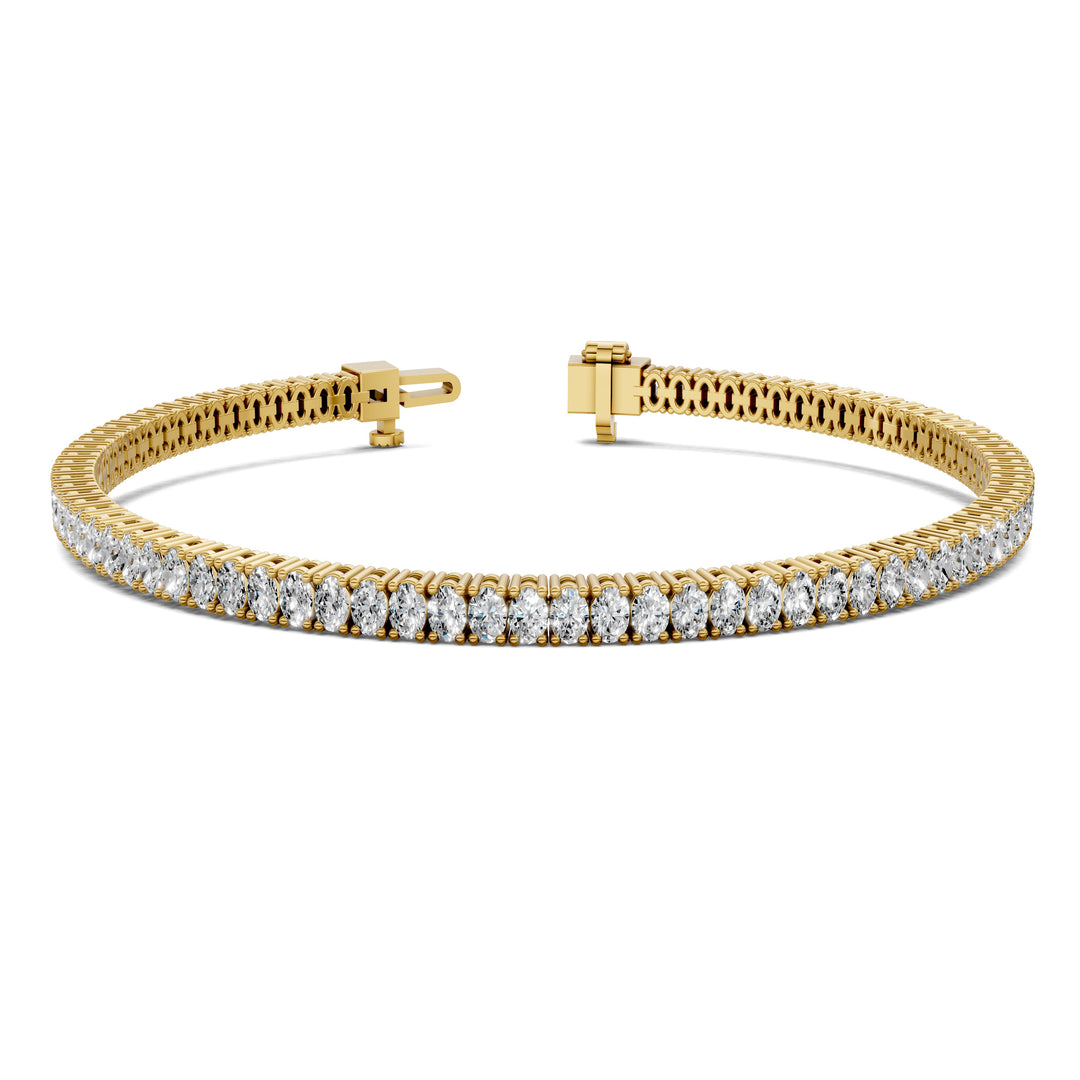 Oval Tennis Bracelet (3.5 TCW)