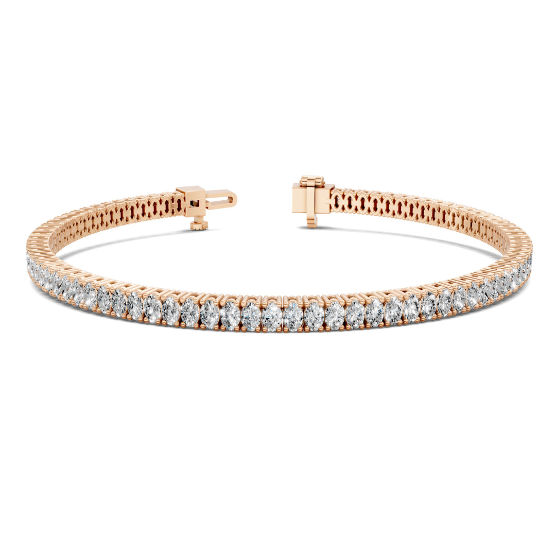 Oval Tennis Bracelet (3.5 TCW)