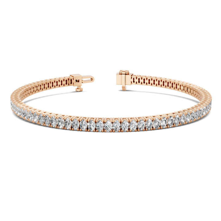 Oval Tennis Bracelet (3.5 TCW)