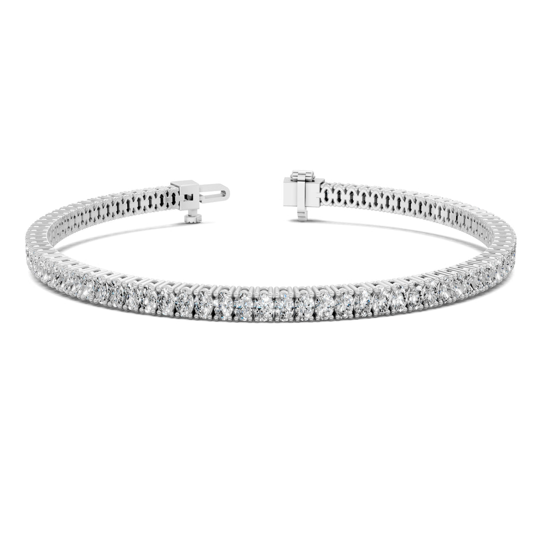 Oval Tennis Bracelet (3.5 TCW)