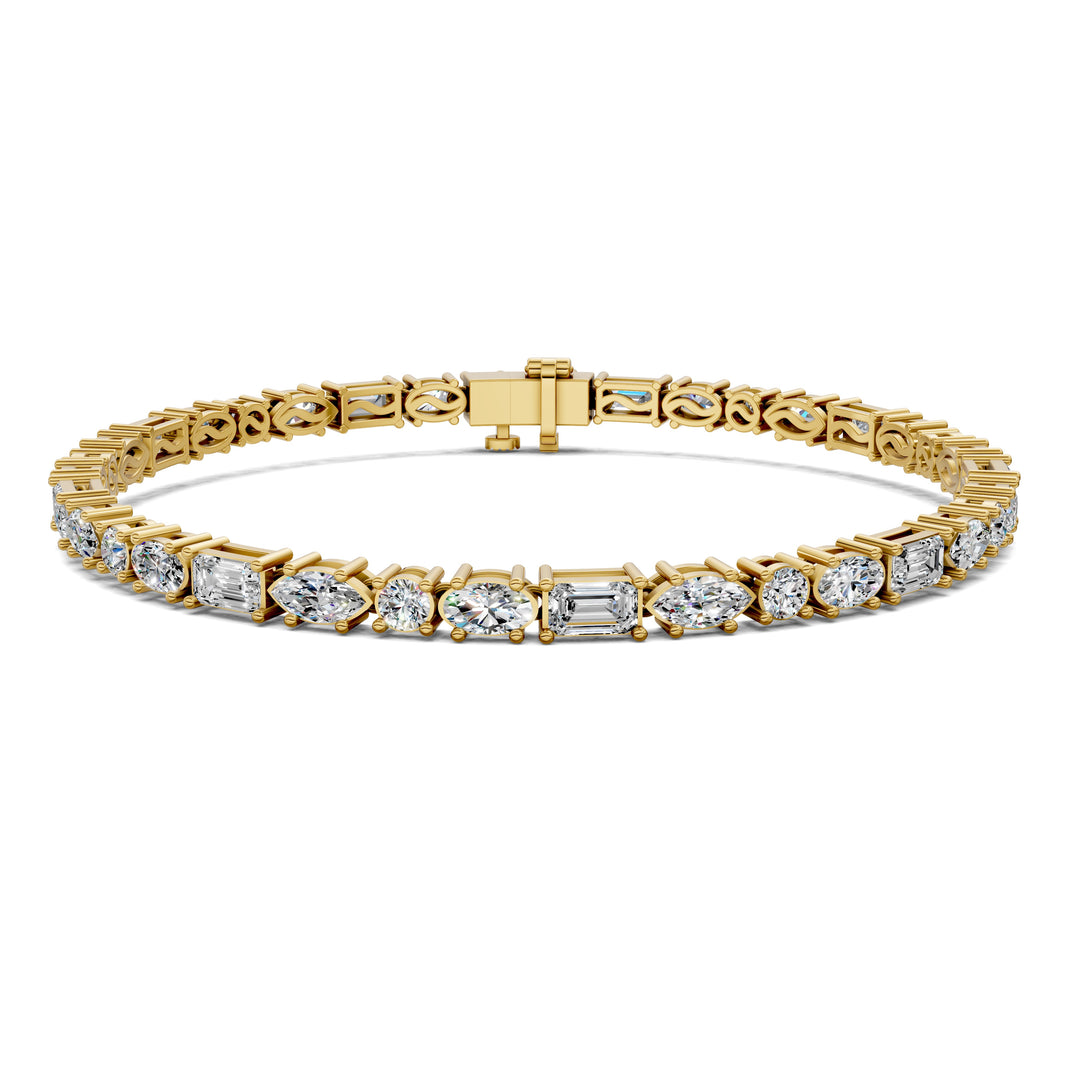 Fancy MIX Shapes Tennis Bracelet (7.5 TCW)