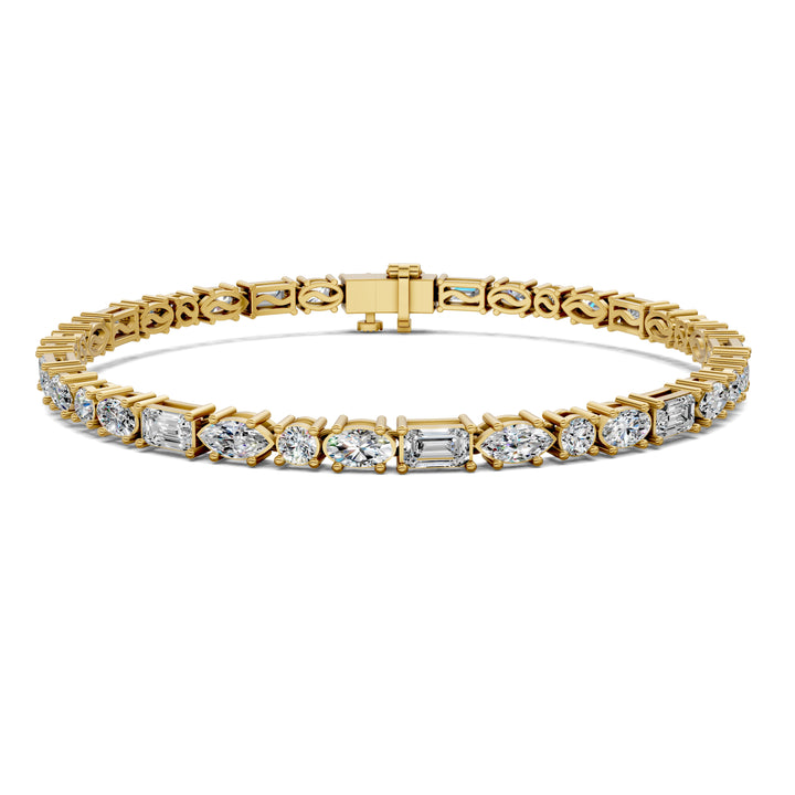 Fancy MIX Shapes Tennis Bracelet (7.5 TCW)