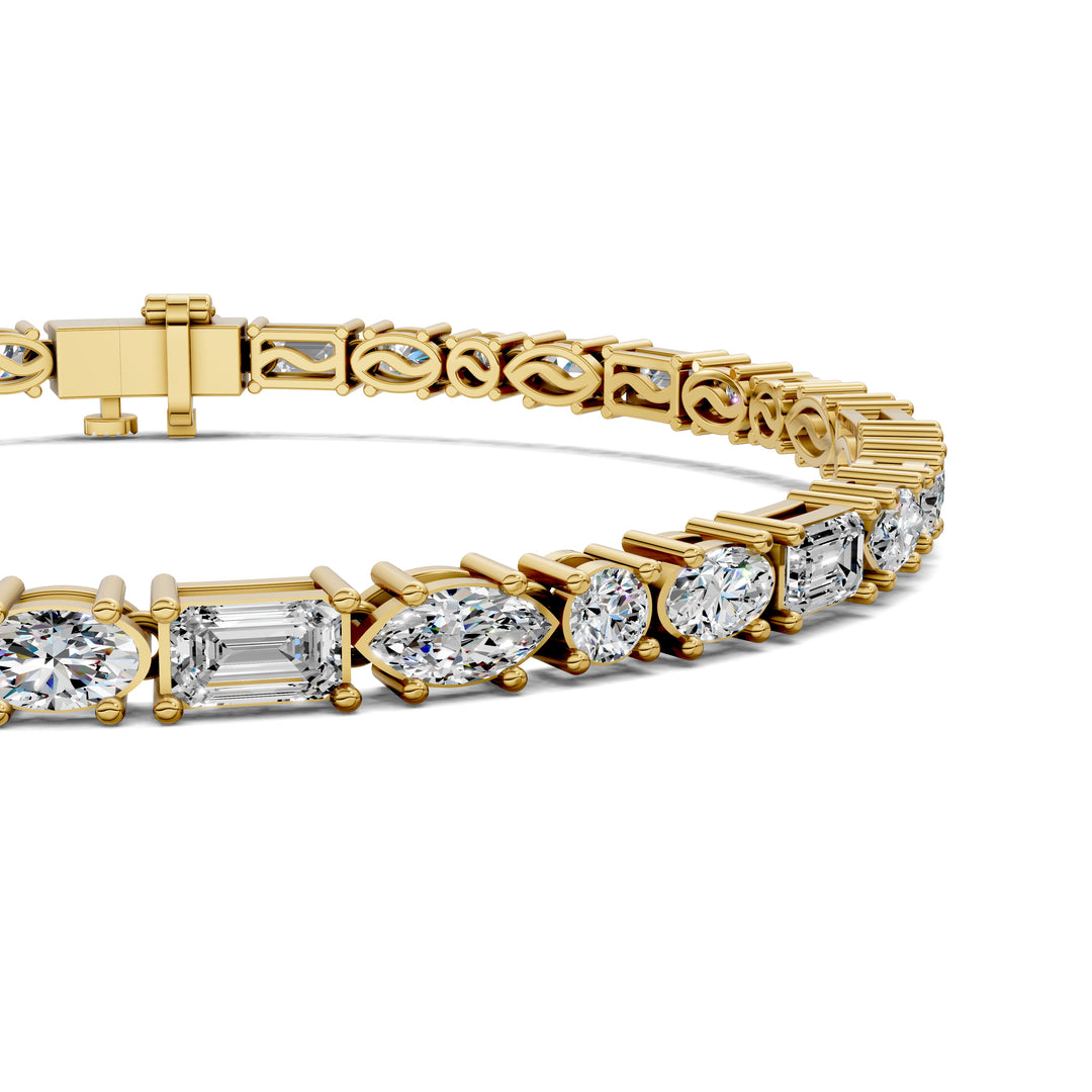 Fancy MIX Shapes Tennis Bracelet (7.5 TCW)