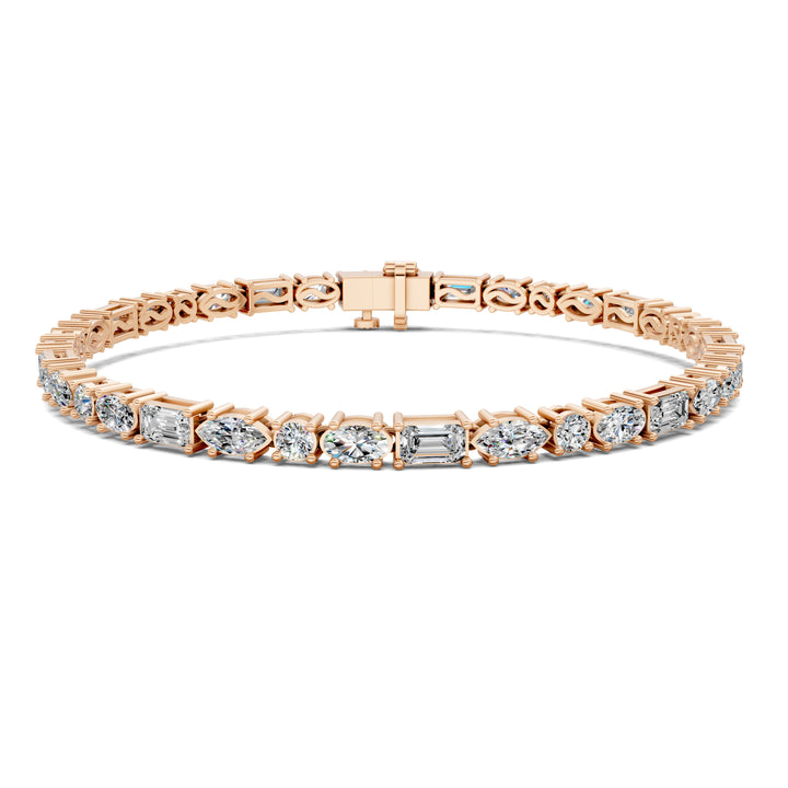 Fancy MIX Shapes Tennis Bracelet (7.5 TCW)