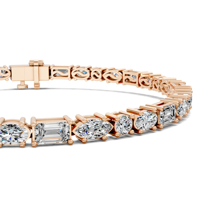 Fancy MIX Shapes Tennis Bracelet (7.5 TCW)