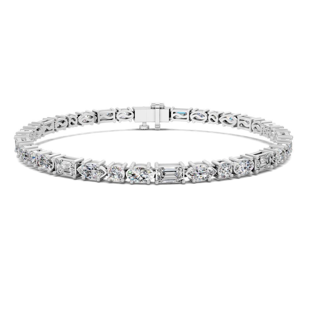 Fancy MIX Shapes Tennis Bracelet (7.5 TCW)