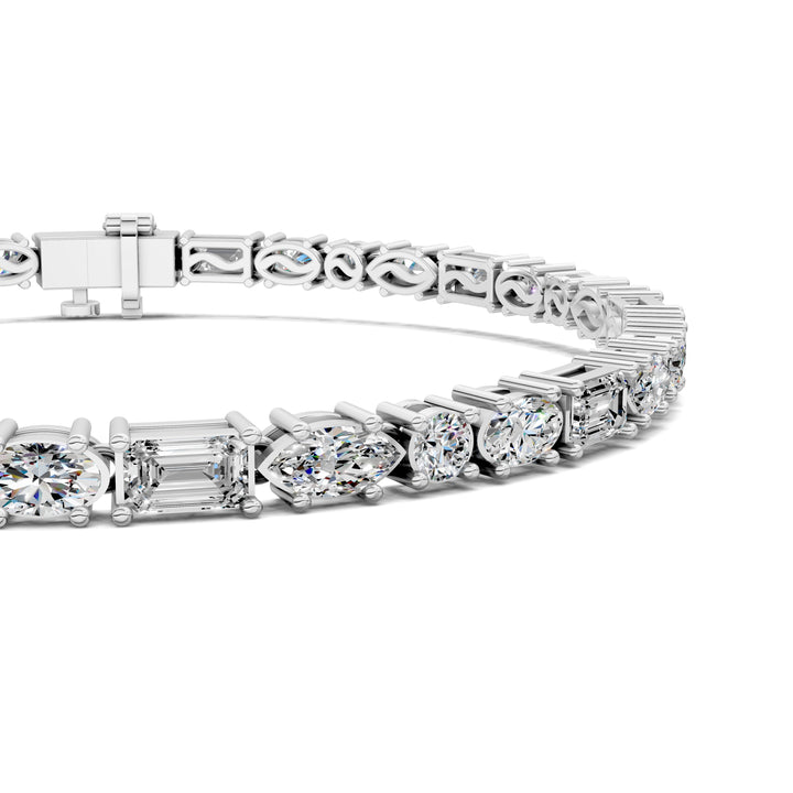 Fancy MIX Shapes Tennis Bracelet (7.5 TCW)