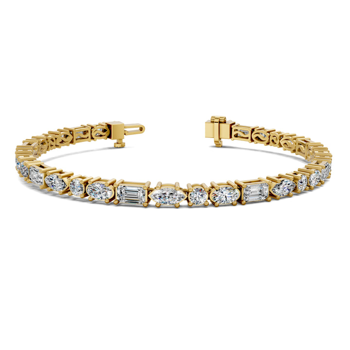 Fancy MIX Shapes Tennis Bracelet (7.5 TCW)