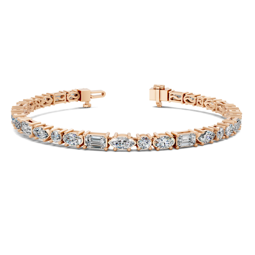 Fancy MIX Shapes Tennis Bracelet (7.5 TCW)