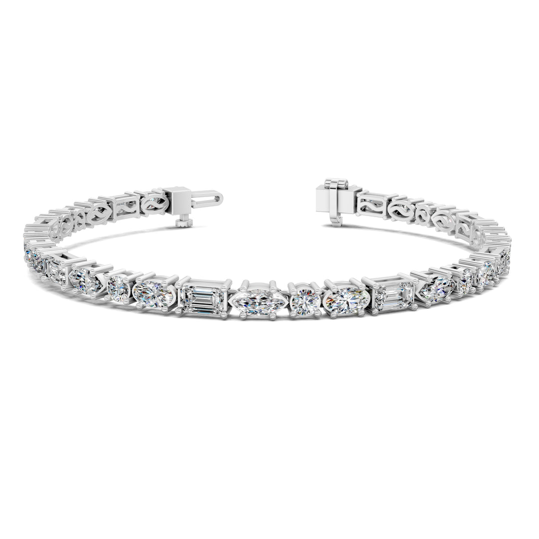 Fancy MIX Shapes Tennis Bracelet (7.5 TCW)