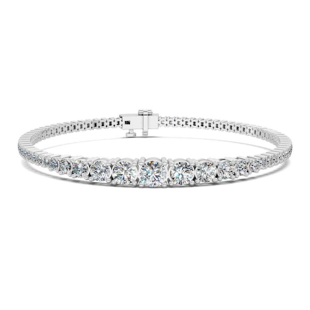 Graduated Tennis Bracelet (2.5 TCW)