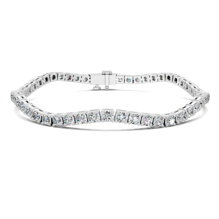 Wave Tennis Bracelet (5 TCW)