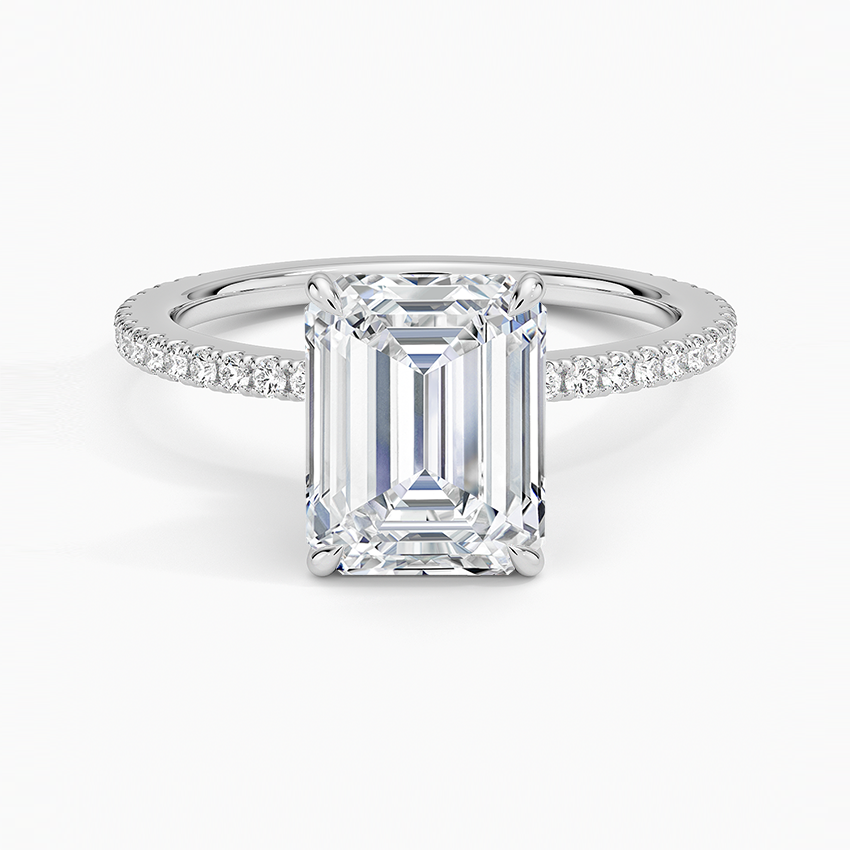 CUSTOM F + VS + LAB DIAMOND RING SETTING