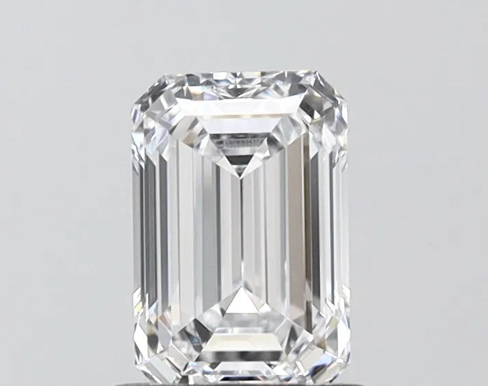 1.00ct Emerald Lab Grown Diamond (Colour D, Clarity VVS2, IGI Certified)