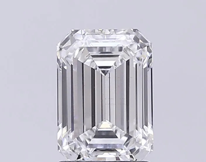 1.00ct Emerald Lab Grown Diamond (Colour E, Clarity VVS2, IGI Certified)