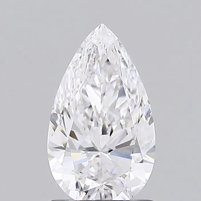 1.01ct Pear Lab Grown Diamond (Colour D, Clarity VVS2, IGI Certified)