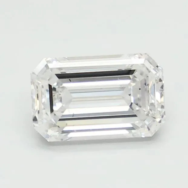 1.02ct Emerald Lab Grown Diamond (Colour D, Clarity VVS1, IGI Certified)
