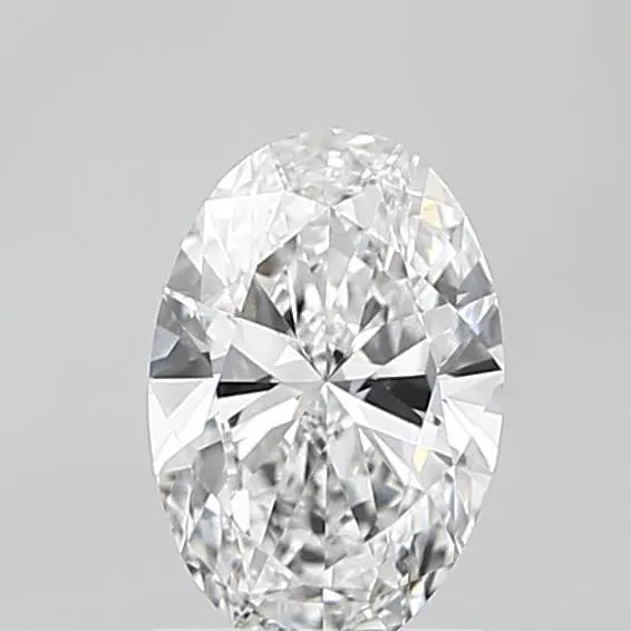 1.02ct Oval Lab Grown Diamond (Colour D, Clarity VVS2, IGI Certified)