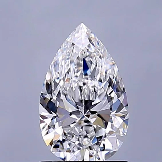 1.02ct Pear Lab Grown Diamond (Colour D, Clarity VVS1, IGI Certified)