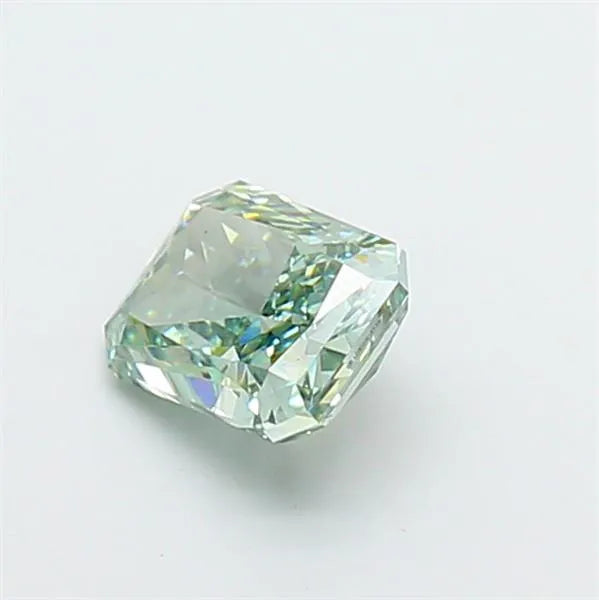 1.02ct Radiant Lab Grown Diamond (Colour Fancy Vivid Green, Clarity VVS2, IGI Certified)