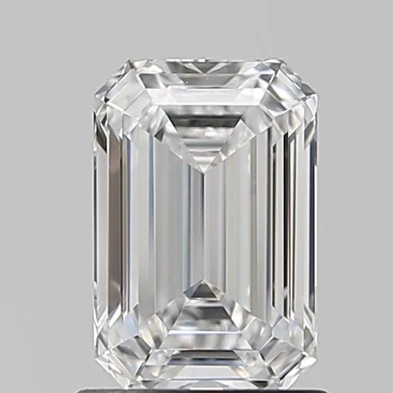 1.03ct Emerald Lab Grown Diamond (Colour D, Clarity VVS1, IGI Certified)
