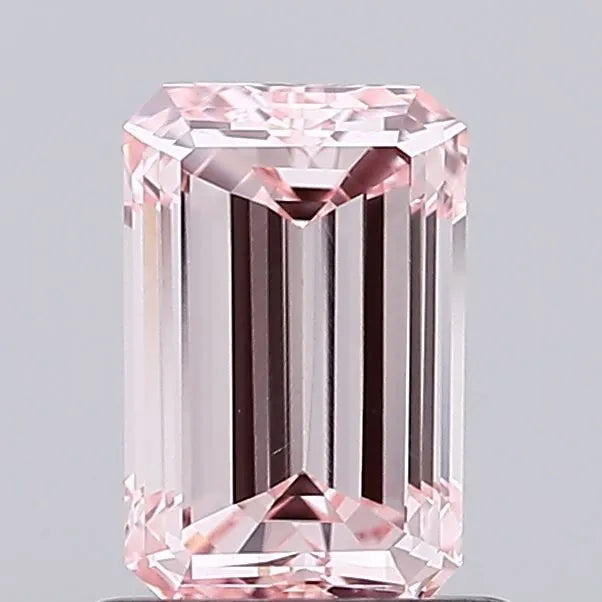 1.03ct Emerald Lab Grown Diamond (Colour Fancy Intense Pink, Clarity VVS2, IGI Certified)