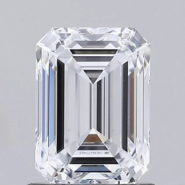 1.04ct Emerald Lab Grown Diamond (Colour E, Clarity IF, IGI Certified)
