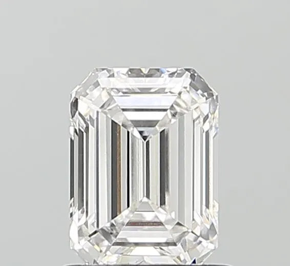 1.05ct Emerald Lab Grown Diamond (Colour F, Clarity IF, IGI Certified)