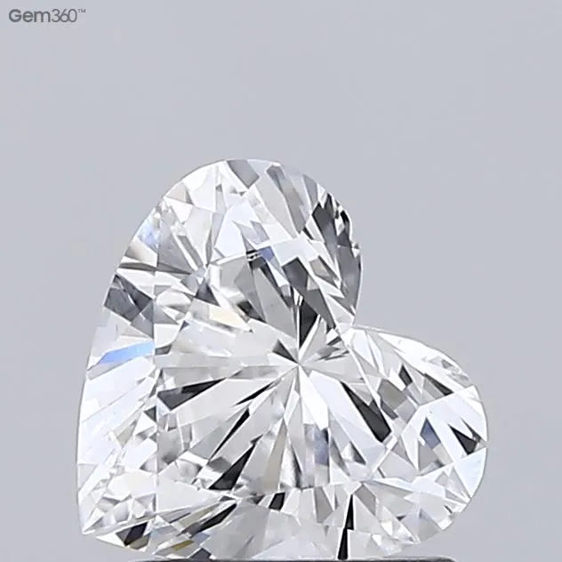 1.05ct Heart Lab Grown Diamond (Colour E, Clarity VS1, IGI Certified)