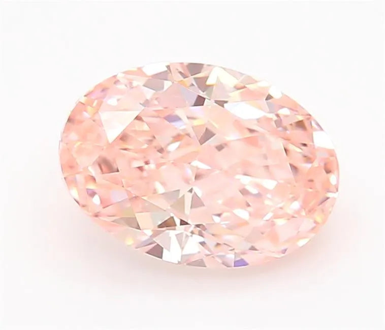 1.05ct Oval Lab Grown Diamond (Colour Fancy Intense Pink, Clarity VVS1, IGI Certified)