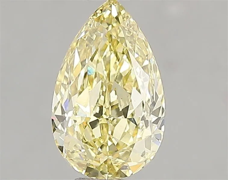 1.05ct Pear Lab Grown Diamond (Colour Fancy Intense Yellow, Clarity VS1, IGI Certified)