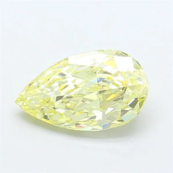 1.06ct Pear Lab Grown Diamond (Colour Fancy Light Yellow, Clarity VS1, IGI Certified)