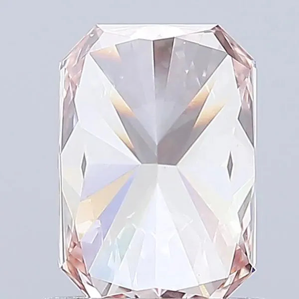 1.06ct Radiant Lab Grown Diamond (Colour Fancy Intense Brownish Pink, Clarity VVS2, IGI Certified)