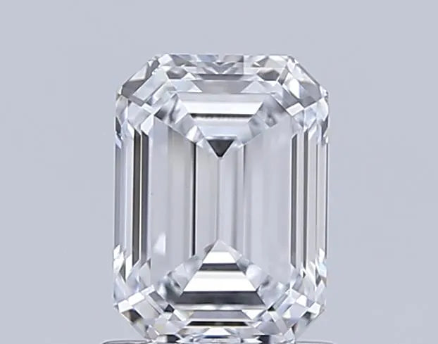 1.08ct Emerald Lab Grown Diamond (Colour F, Clarity VVS2, IGI Certified)