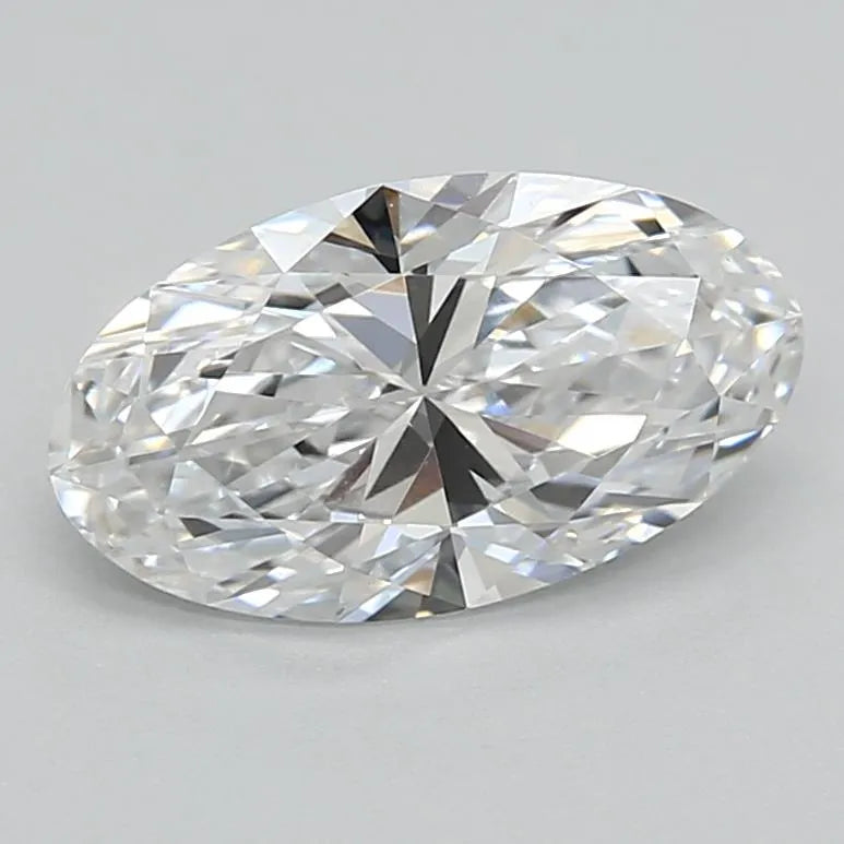 1.08ct Oval Lab Grown Diamond (Colour D, Clarity VS1, IGI Certified)