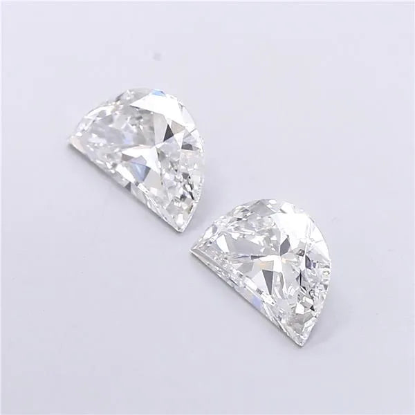 1.13ct Half moon Lab Grown Diamond (Colour D, Clarity VS1, IGI Certified)