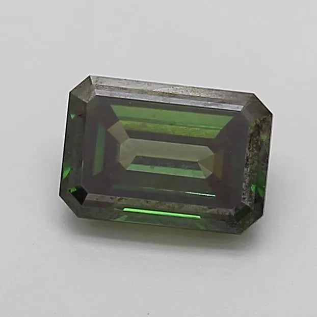 1.19ct Emerald Lab Grown Diamond (Colour Fancy Deep Green, Clarity VS1, IGI Certified)