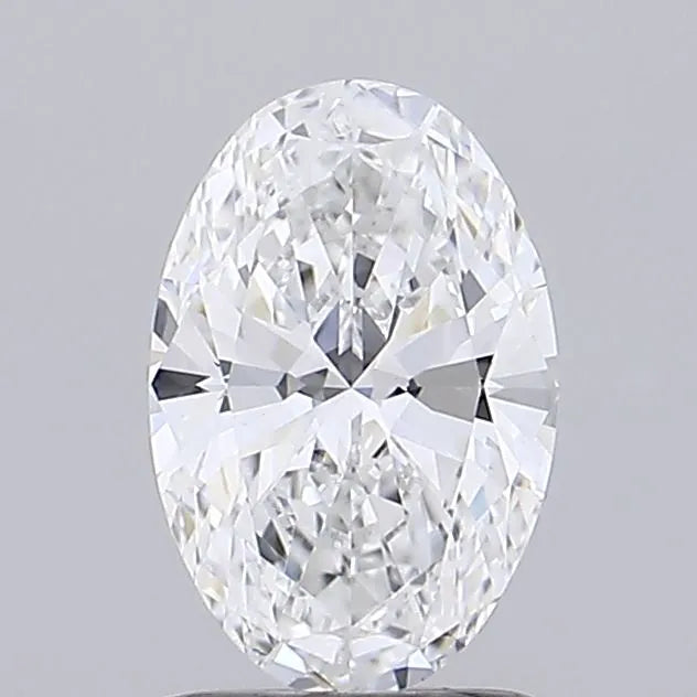 1.22ct Oval Lab Grown Diamond (Colour D, Clarity VVS2, IGI Certified)