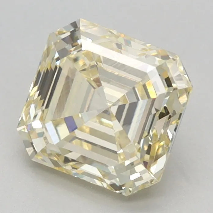 1.28ct Square emerald Lab Grown Diamond (Colour Fancy Intense Yellow, Clarity VS1, IGI Certified)