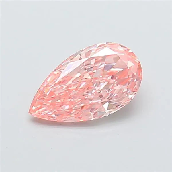 1.31ct Pear Lab Grown Diamond (Colour Fancy Vivid Pink, Clarity VVS1, IGI Certified)