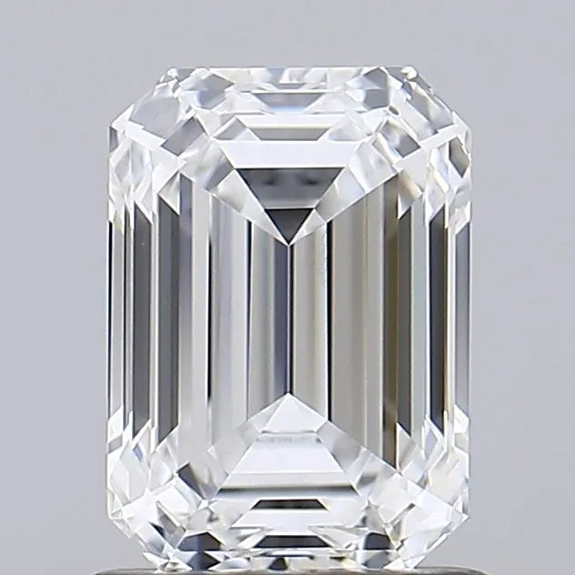 1.32ct Emerald Lab Grown Diamond (Colour D, Clarity IF, IGI Certified)