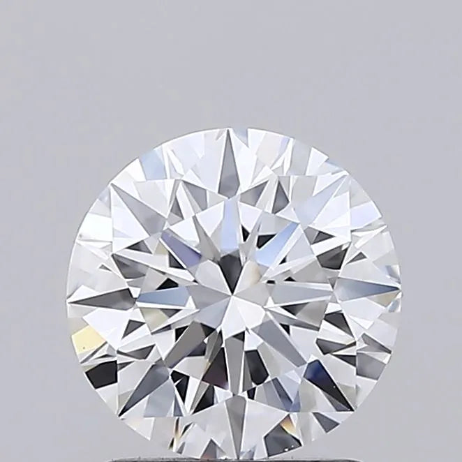 1.34ct Round Lab Grown Diamond (Colour F, Clarity IF, Cut ID, IGI Certified)