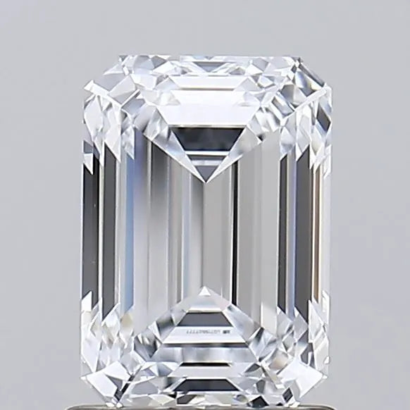1.39ct Emerald Lab Grown Diamond (Colour E, Clarity VVS2, IGI Certified)