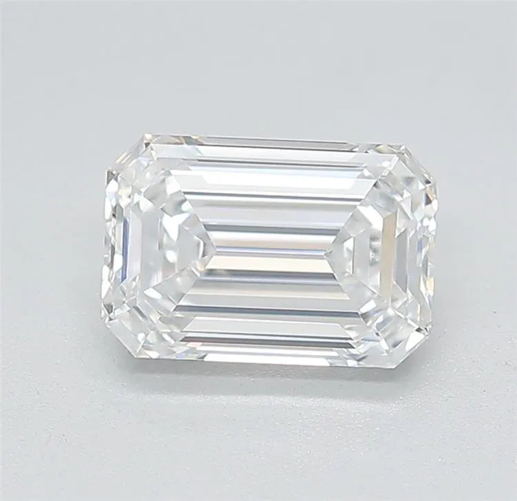 1.48ct Emerald Lab Grown Diamond (Colour D, Clarity IF, Cut EX, IGI Certified)