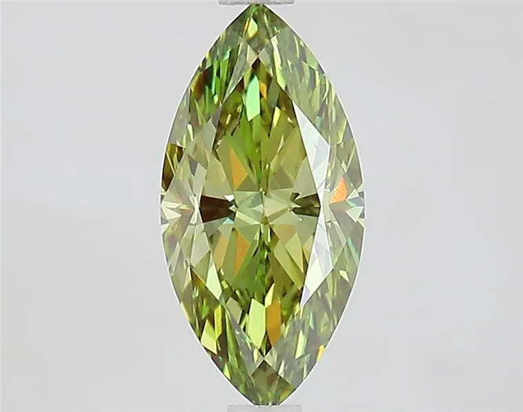 1.50ct Marquise Lab Grown Diamond (Colour Fancy Vivid Green, Clarity VVS2, IGI Certified)
