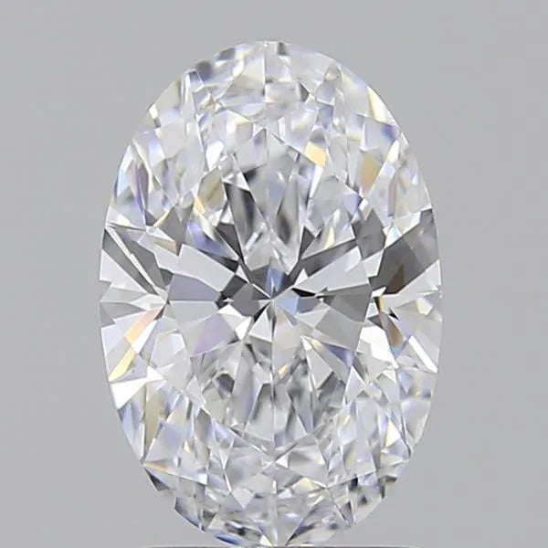 1.50ct Oval Lab Grown Diamond (Colour D, Clarity IF, IGI Certified)