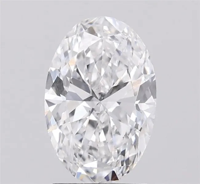 1.50ct Oval Lab Grown Diamond (Colour D, Clarity VVS2, IGI Certified)